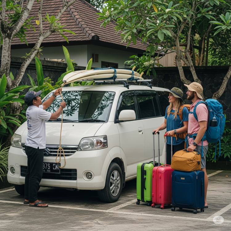 padangbai taxi service offered fixed price from the harbor